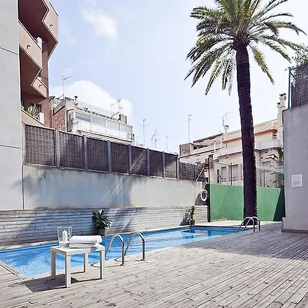 My Space Barcelona Gracia Pool Near Center Apartment